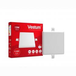 Светильник LED "без рамки" квадрат Vestum 12W 4100K