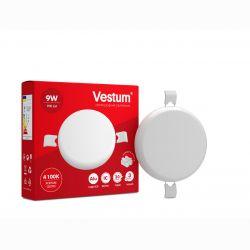 Светильник LED "без рамки" круг Vestum 9W 4100K