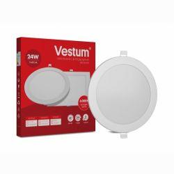  Світильник LED виразний круглий Vestum 24W 6000K 220V