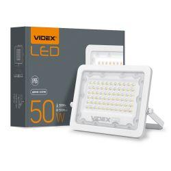 Світлодіодний прожектор VIDEX F2e 50Вт Білий 5000K VL-F2e-505W