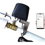 Умный клапан перекрытия воды/газа Tuya Zigbee черный Умный клапан перекрытия воды/газа Tuya Zigbee черный