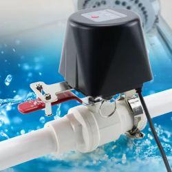 Умный клапан перекрытия воды/газа Tuya Wi-Fi черный Умный клапан перекрытия воды/газа Tuya Wi-Fi черный