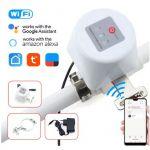 Розумний клапан перекриття води/газу Tuya Wi-Fi білий Розумний клапан перекриття води/газу Tuya Wi-Fi білий