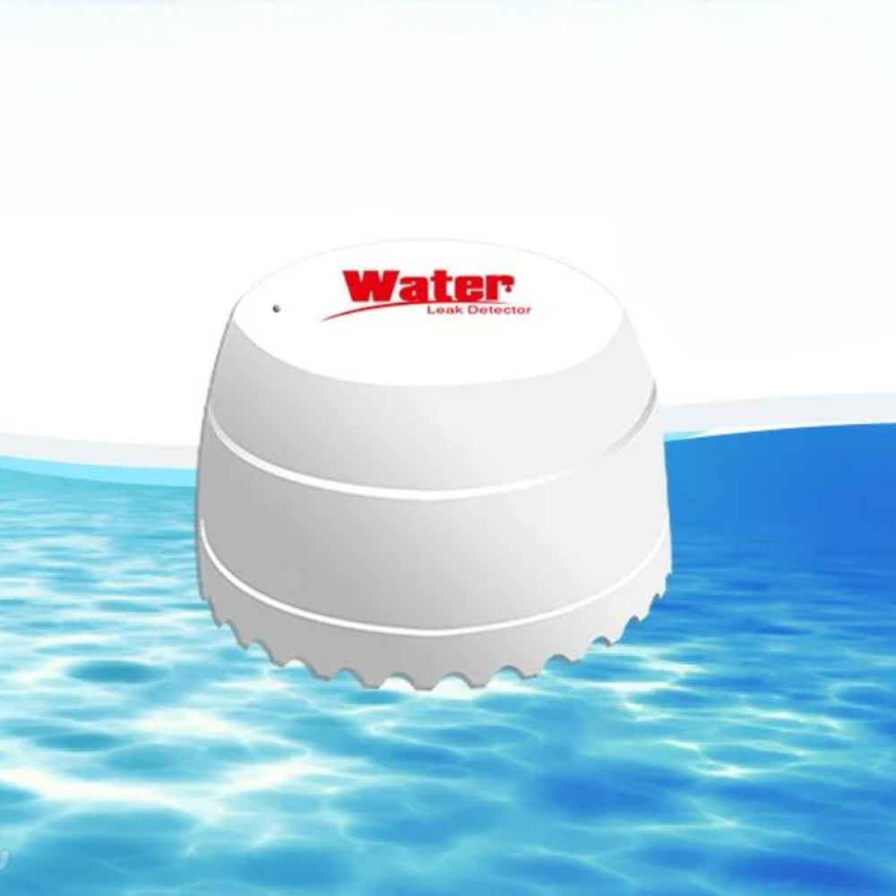 Розумний датчик-детектор витоку води Tuya WiFi білий Розумний датчик-детектор витоку води Tuya WiFi білий