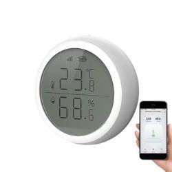 Датчик температуры и влажности Tuya Smart Zigbee с дисплеем