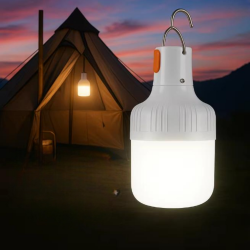 Фонарь портативный аккумуляторный с USB 60 Вт белый