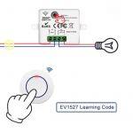 Реле-выключатель 10А с пультом-кнопкой (1 шт) дистанционного управления RF 433 мГц Реле-выключатель 10А с пультом-кнопкой (1 шт) дистанционного управления RF 433 мГц