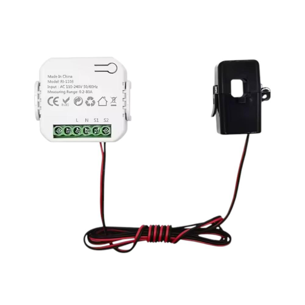 Цифровий WiFi лічильник 80А з електромоніторингом одноканальний Цифровий WiFi лічильник 80А з електромоніторингом одноканальний