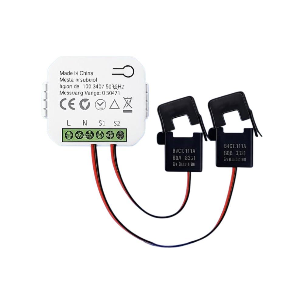 Цифровий WiFi лічильник 80А з електромоніторингом двоканальний Цифровий WiFi лічильник 80А з електромоніторингом двоканальний