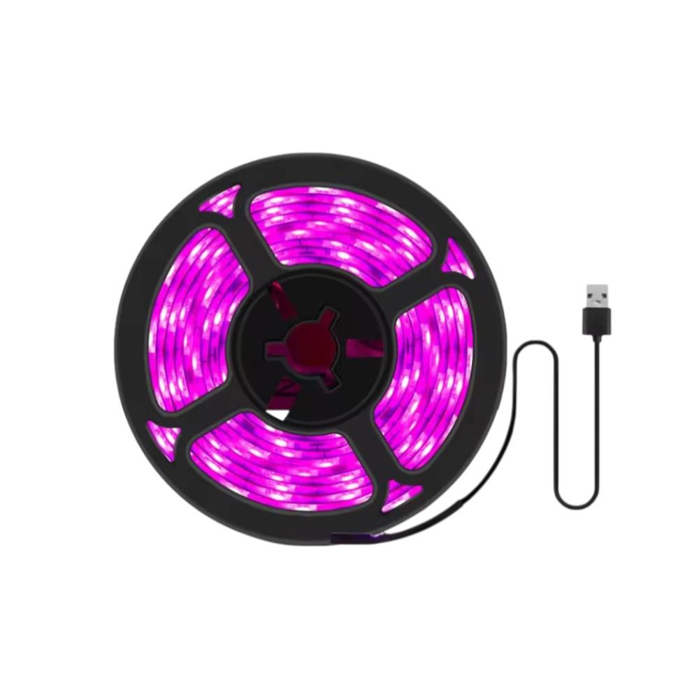 Світлодіодна фітострічка, 5V, USB, 5 метрів
